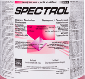 SPECTROL Nettoyant désinfectant - étiquette