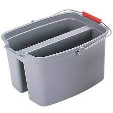 Double boiler container 2 x 9L, grey