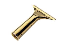 Brass handle for window squeegee