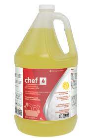 Liquid dishwashing detergent, Lemon, 4L