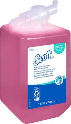 Kimcare Savon Mousse luxueux pour les mains rose, 1000ml