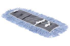 Multistat dust mop polyester untreated with 24 &quot;cut strands