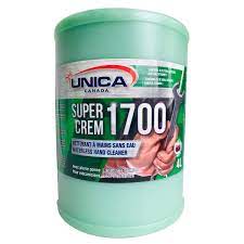 SUPER CREM 1700 Savon a mains industriel sans rincage 4L