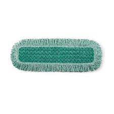 Hygen 24 in microfiber dust pad, fringe, green 24&quot; /k