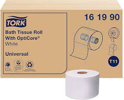 Tork universal bath tissue roll with Opticore®