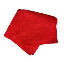 Linges Microfibre, Rouge, 16''x16'' /k