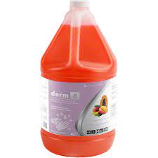 DERM 8 Savon mounssant pour les mains, mangue &amp; papaye, 4L