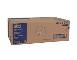 TORK Papier essuie-mains en rouleau, Blanc Y notch, 1200', (6/cs) (Remplace: SCA-8031040)