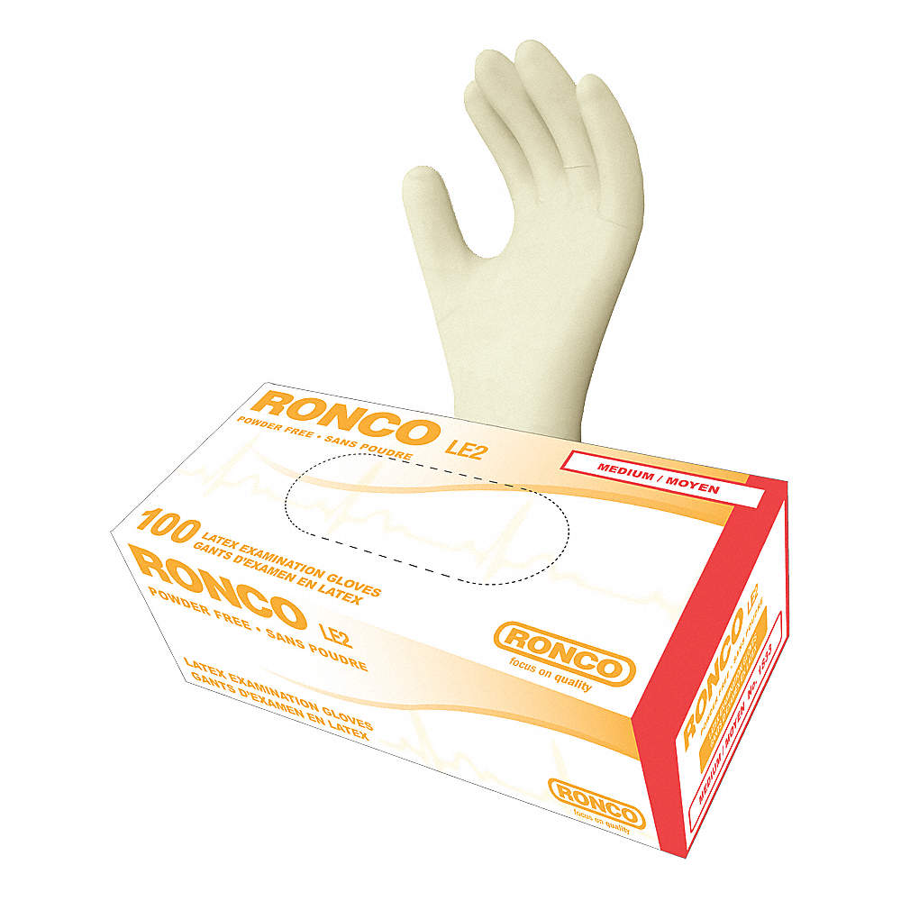 Vinyl Gloves P/F LE2 Ronco Medium 100/box