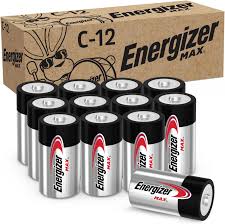 [AMA-E93GL1019] Piles Energizer Max C-12