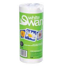 [KRU-01656] White swan towel, 30 rlx of 80 sheets