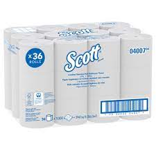 [KMC-04007] Toilet tissue 2plis scott coreless-36 / 1000F