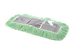 [ATL-24836] Electrastat untreated green nylon dust mop with 36'' cut strand attachments