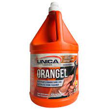 [UNI-ORANGEL-3.6L] Orangel hand soap without water with pumice with pump, 3.6 L