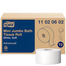 [SCA-11020602] Tork advanced soft mini jumbo batht tissue roll 2 plis 12x228.9