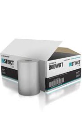 [INS-TS-800WRT] Hand paper towel, 8’’ x 800’, white, 6 rolls/box