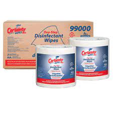 [MER-99000] Certainty-plus large roll of disinfecting wipes (2roll x 800 wipes) (8'' x 6'')  